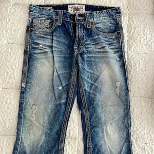 Buckle vintage jeans